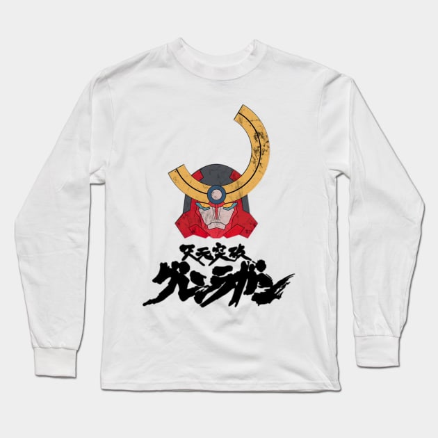 Mecha Samurai Long Sleeve T-Shirt by ArtEnginering